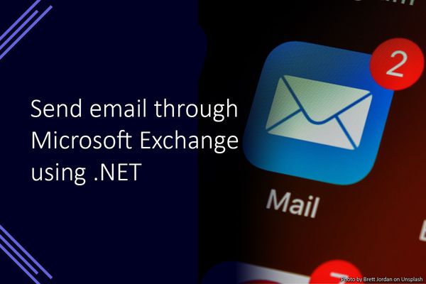 Send E-mail through Microsoft Exchange using .NET